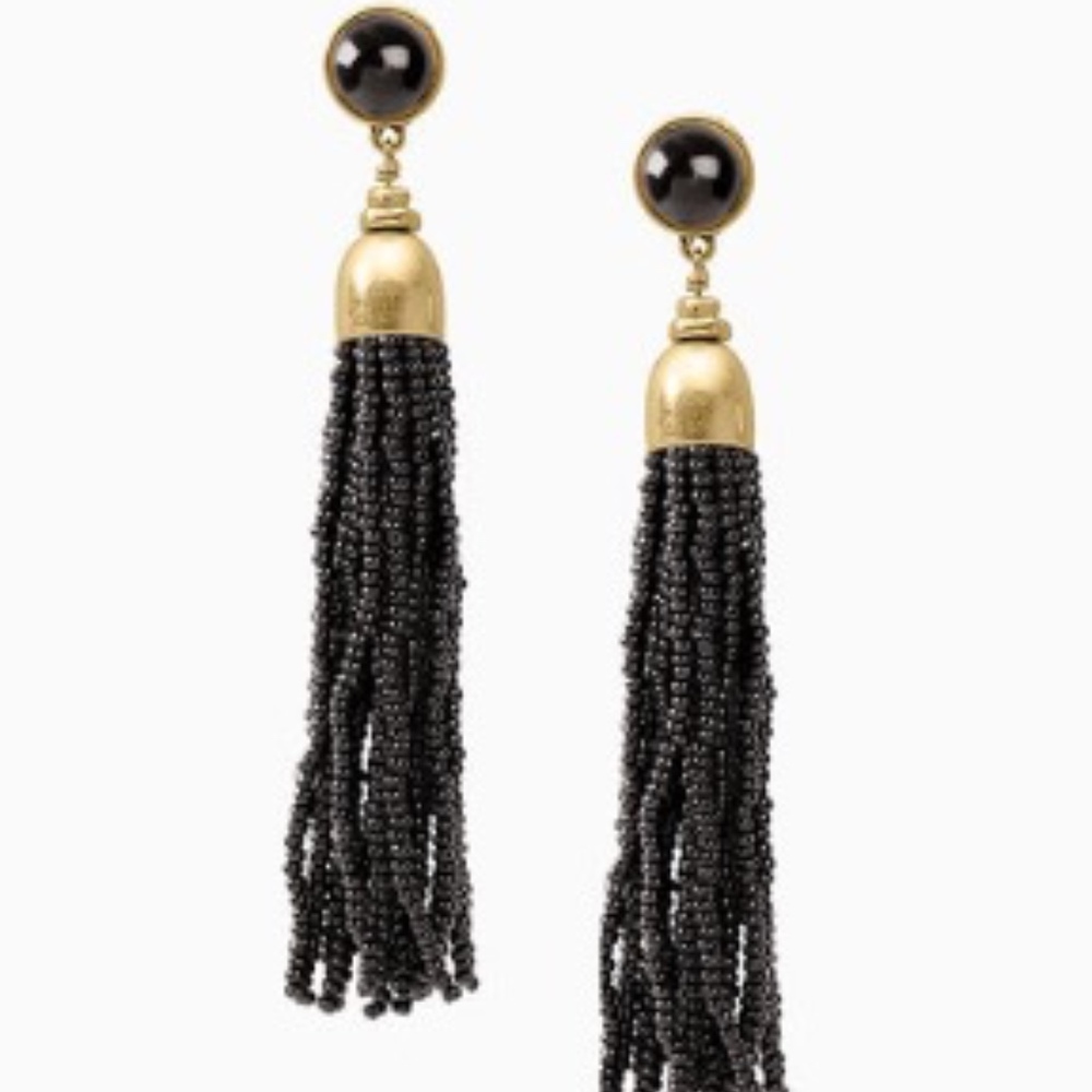 Stella & Dot Gita Tassel Earrings